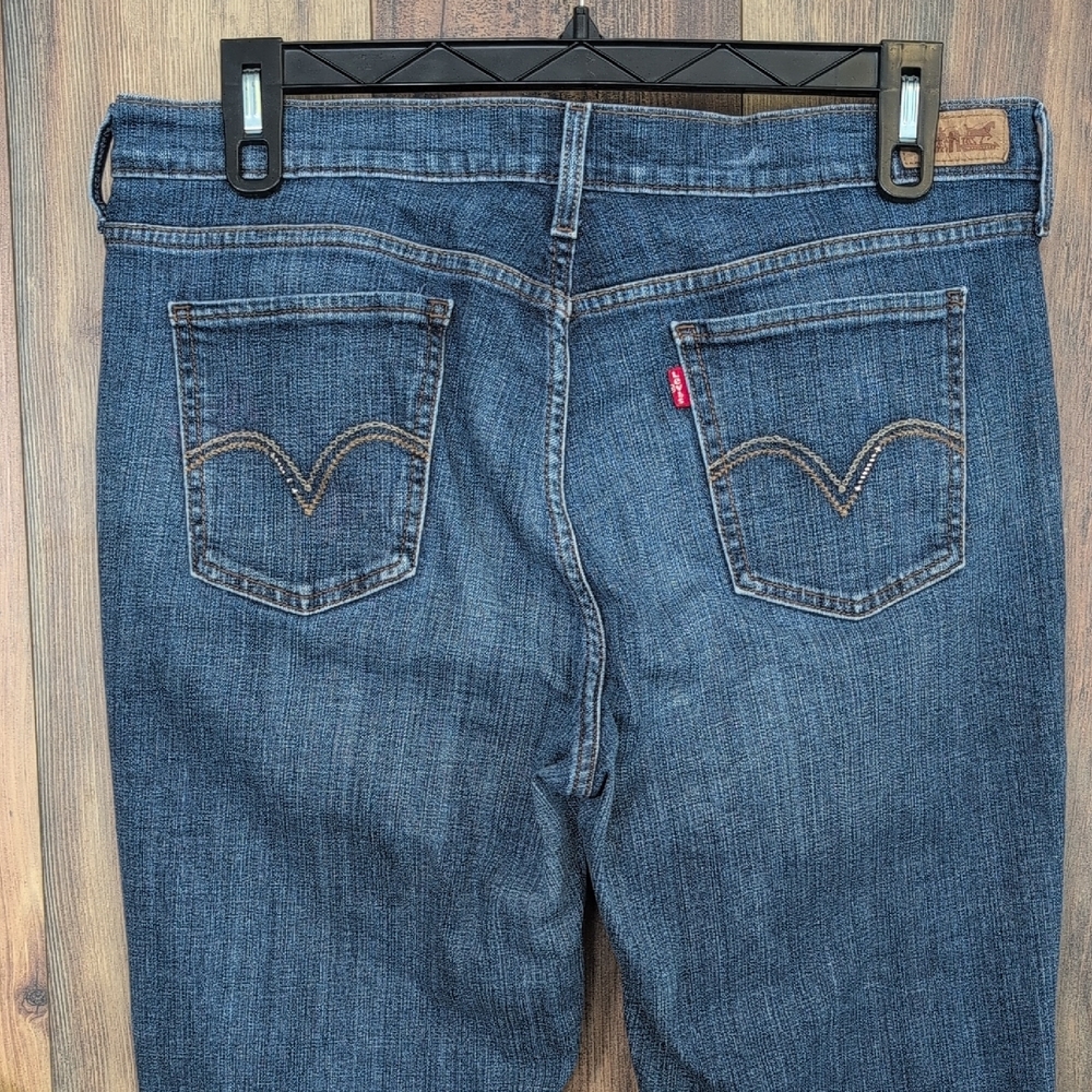 Levi's 515 Classic Women's Blue Bootcut Jeans 16L 33x34       P192